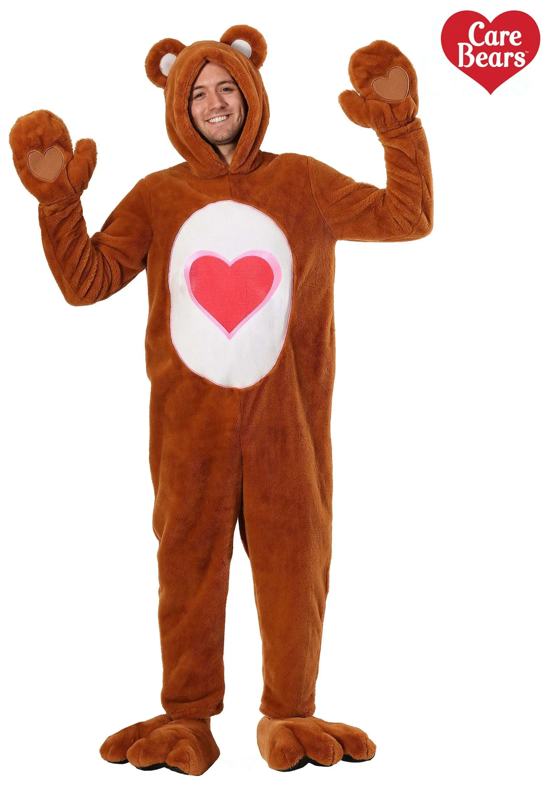 Care Bears Deluxe Tenderheart Bear Costume For Adults 3 Care Bears Deluxe Tenderheart Bear Costume For Adults