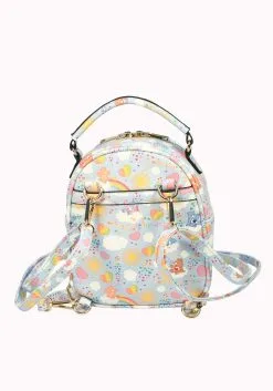 Care Bears X UV AOP Mini Backpack -Fun Place Pop Store care bears x uv mini backpack purple cb print alt 2