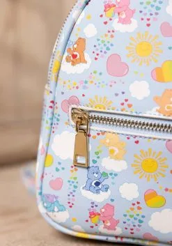 Care Bears X UV AOP Mini Backpack -Fun Place Pop Store care bears x uv mini backpack purple cb print alt 5