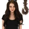 Cat Ears & Tail Costume Accessory Kit -Fun Place Pop Store cat ears tail kit