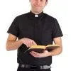 Classic Priest Costume For Adult -Fun Place Pop Store classic priest adult costume