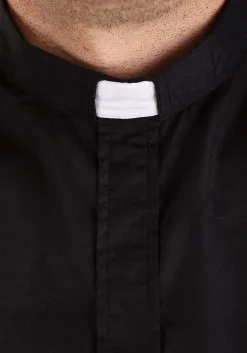 Classic Priest Costume For Adult -Fun Place Pop Store classic priest adult costume alt 3