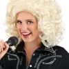 Country Music Star Wig -Fun Place Pop Store country music star blonde wig