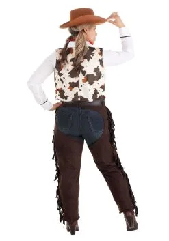 Cowgirl Chaps Costume For Women 7 Cowgirl Chaps Costume For Women -Fun Place Pop Store cowgirl chaps costume alt 2