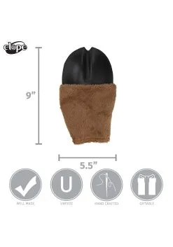Deer Front Hooves -Fun Place Pop Store deer costume front hooves alt 5