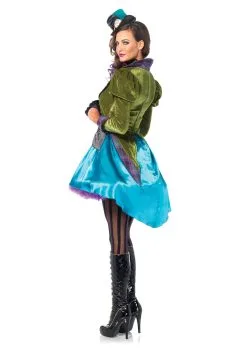 Deluxe Mad Hatter Costume For Women -Fun Place Pop Store deluxe womens mad hatter costume2