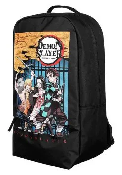 Sublimated Demon Slayer Laptop Backpack -Fun Place Pop Store demon slayer sublimated laptop backpack alt 2