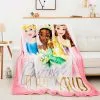 Disney Princess Royal Courage 60 Inch X 80 Inch Sherpa Throw Blanket -Fun Place Pop Store disney princess royal courage 60x80 sherpa throw