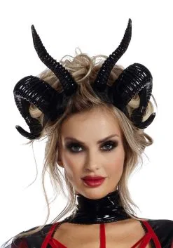 Double Demon Horns Accessory