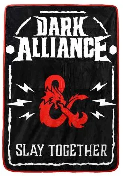 Dungeons & Dragons Dark Alliance Fleece Comfy Throw