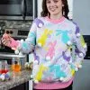 Easter Bunny Adult Ugly Sweater -Fun Place Pop Store easter bunny ugly sweater 0