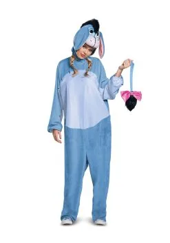 Deluxe Eeyore Costume For Adults -Fun Place Pop Store eeyore deluxe adult costume alt 1