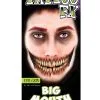 Evil Grin Big Mouth Temporary Tattoo -Fun Place Pop Store evil grin temporary big mouth tattoo