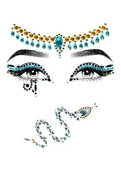 Queen Cleopatra Face Jewel Kit