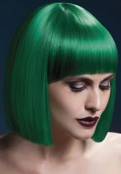Fever Green Lola Heat Stylable Wig
