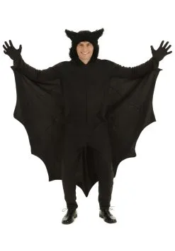 Fleece Bat Costume For Adults 7 Fleece Bat Costume For Adults -Fun Place Pop Store fleece bat adult costume2