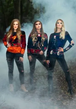 Friday The 13th Camp Crystal Lake Ugly Halloween Sweater For Adults 13 Friday The 13th Camp Crystal Lake Ugly Halloween Sweater For Adults -Fun Place Pop Store friday the 13th camp crystal lake ugly halloween sweater 2