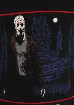 Friday The 13th Camp Crystal Lake Ugly Halloween Sweater For Adults 18 Friday The 13th Camp Crystal Lake Ugly Halloween Sweater For Adults -Fun Place Pop Store friday the 13th camp crystal lake ugly halloween sweater 7