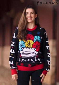 Holiday Friends Sweater For Adults