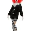 Women's Frightful Clown Costume -Fun Place Pop Store frightful clown womens costume
