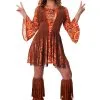 Fringe Hippie Costume For Women 1 Fringe Hippie Costume For Women -Fun Place Pop Store fringe hippie womens costume main