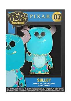 POP Pins: Monsters Inc. - Sulley -Fun Place Pop Store funko pop pins monsters inc sulley alt 3