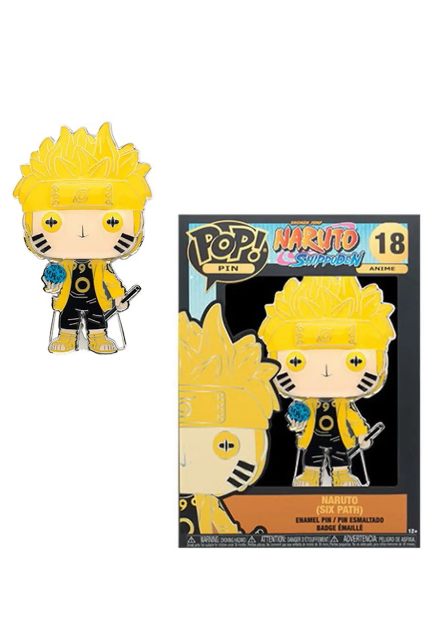 Funko POP TV Pins: Naruto Six Path 3 Funko POP TV Pins: Naruto Six Path