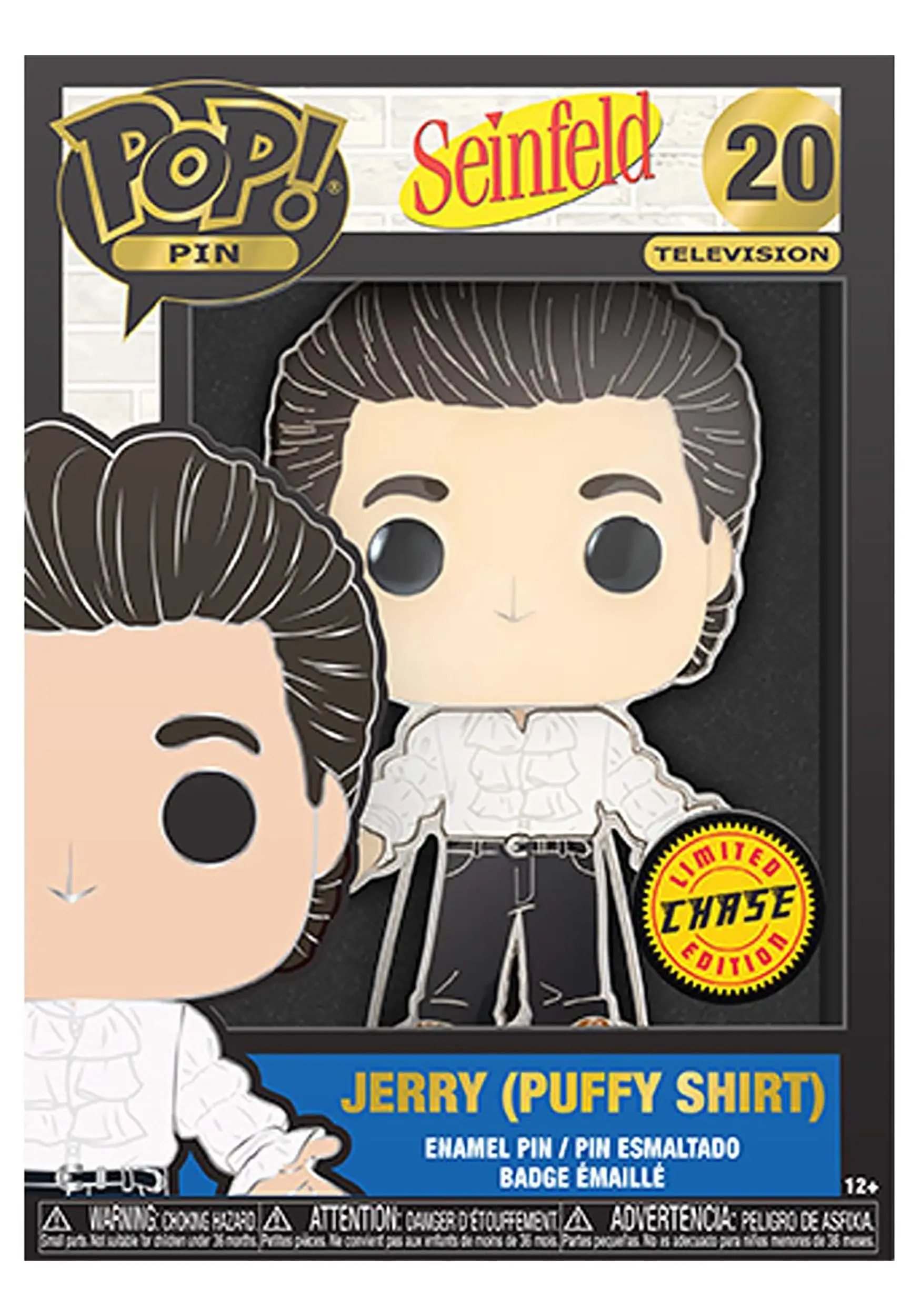 POP Pins: Seinfeld- Jerry Puffy Shirt By Funko 10 POP Pins: Seinfeld- Jerry Puffy Shirt By Funko - Image 8