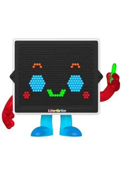 Funko POP Vinyl: Lite--Brite- Lite Brite Board Figure -Fun Place Pop Store funko pop vinyl lite brite lite brite board alt 1