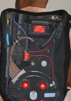 Ghostbusters Men's Plus Size Deluxe Costume | Ghost Hunter Costume -Fun Place Pop Store ghostbusters mens plus size deluxe costume alt 5