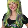 Mardi Gras Girls Color Wig -Fun Place Pop Store girls mardi gras color wig