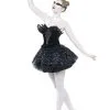 Gothic Swan Masquerade Costume -Fun Place Pop Store gothic swan masquerade costume for women