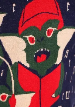 Adult Gremlins Caroling Trio Ugly Christmas Sweater -Fun Place Pop Store gremlins caroling trio ugly christmas sweater alt 4