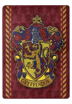 46"x60" Harry Potter Crimson Sigil Silk Touch Throw Blanket