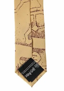 Harry Potter Marauders Map Necktie -Fun Place Pop Store harry potter marauders map necktie alt 1