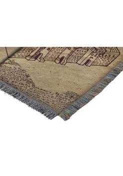Marauders Map Harry Potter Tapestry Throw Blanket -Fun Place Pop Store harry potter marauders map tapestry throw alt 2