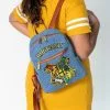 Hogwarts Denim Mini Backpack -Fun Place Pop Store hogwarts denim mini backpack