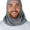 Chainmail Hood Balaclava Accessory -Fun Place Pop Store hood chainmail accessory