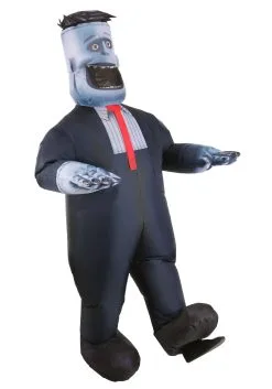 Hotel Transylvania Inflatable Frank Costume For Adults -Fun Place Pop Store hotel transylvania inflatable frank adult costume alt 2