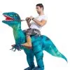 Inflatable Raptor Ride-On Adult Costume -Fun Place Pop Store inflatable adult raptor ride on costume