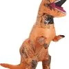 Inflatable T-Rex Costume For Adults -Fun Place Pop Store inflatable t rex adult costume