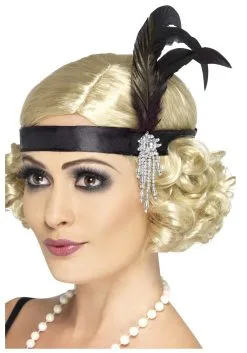 Jeweled Flapper Headband