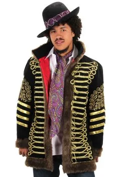 Fun Place Pop Store 17 Jimi Hendrix Men's Deluxe Jacket Costume