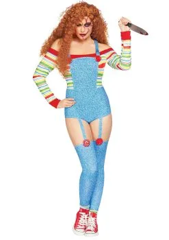 Killer Doll Women's Costume -Fun Place Pop Store killer doll costume womens alt 2