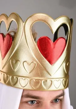 King Of Hearts Costume Crown 11 King Of Hearts Costume Crown -Fun Place Pop Store king of hearts crown alt 3