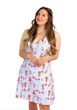 Cakeworthy Bambi Woodland Dress For Women -Fun Place Pop Store ladies bambi woodland dress alt 3