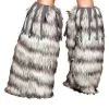 Beaded Fur Leg Warmers 1 Beaded Fur Leg Warmers -Fun Place Pop Store leg warmers with beads and fur