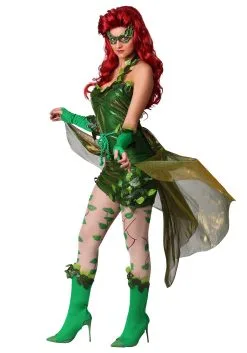 Lethal Beauty Plus Size Costume For Women | Mother Nature Halloween Costume -Fun Place Pop Store lethal beauty plus size costume3