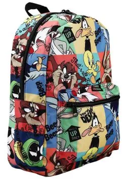 Looney Tunes Classic Characters All-Over Print Backpack -Fun Place Pop Store looney tunes classic characters aop backpack alt 3