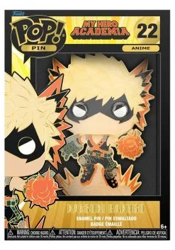 Funko Pin: My Hero Academia - Bakugo -Fun Place Pop Store loungefly pop pin my hero academia bakugo alt 3